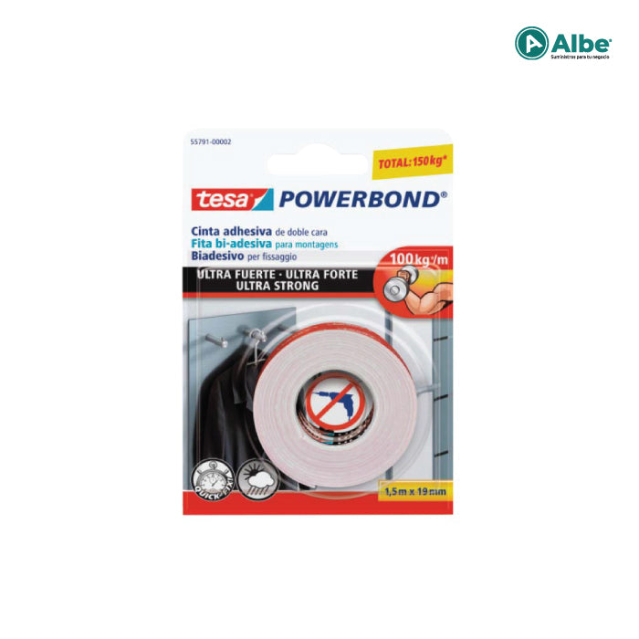 Cinta Powerbond Ultra Strong 19mm x 1.5m