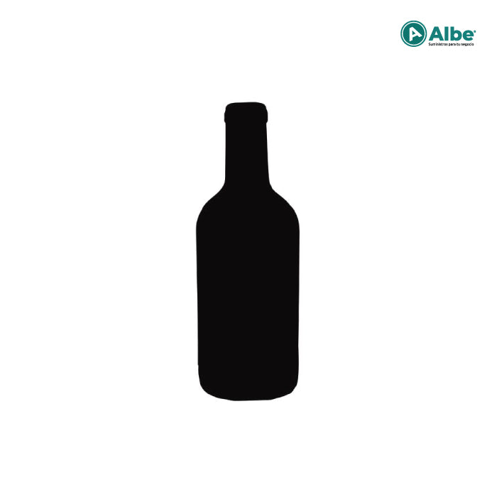 Pizarra de Pared "Botella" 19x50cm