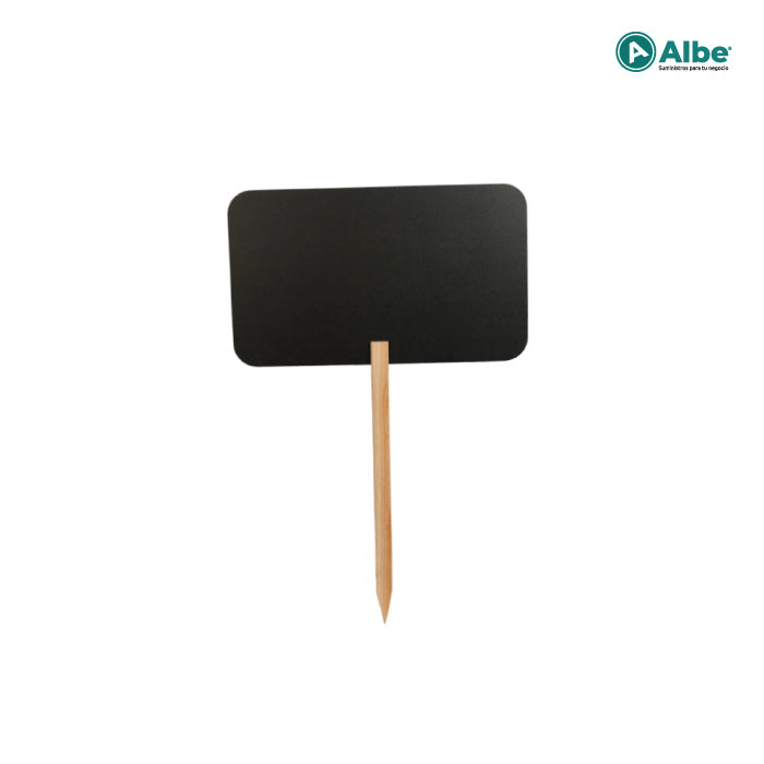 Pizarra Stick "Rectángulo" 45x27cm