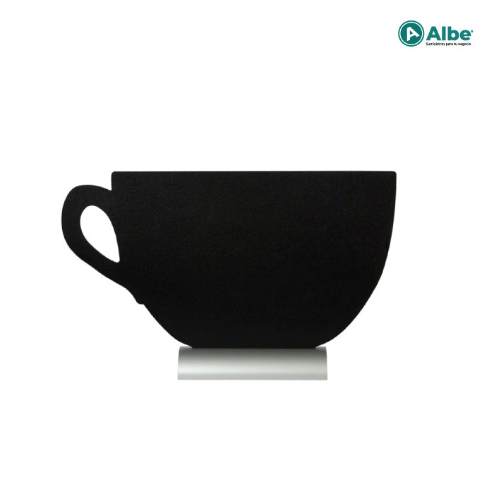 Pizarra de Mesa "Taza" 34x22cm