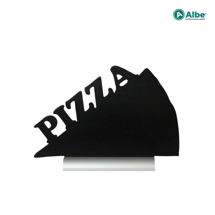 Pizarra de Mesa "Pizza" 34x25cm