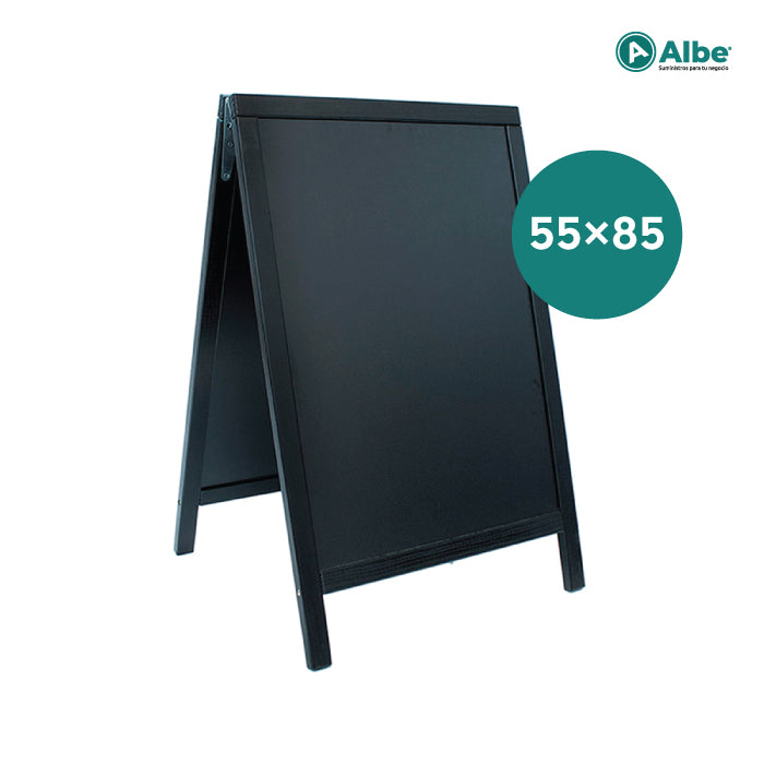 Pizarra Caballete Exterior Doble 55x85cm