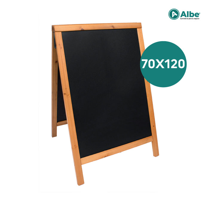 Pizarra Caballete Sandwich 70x120cm T
