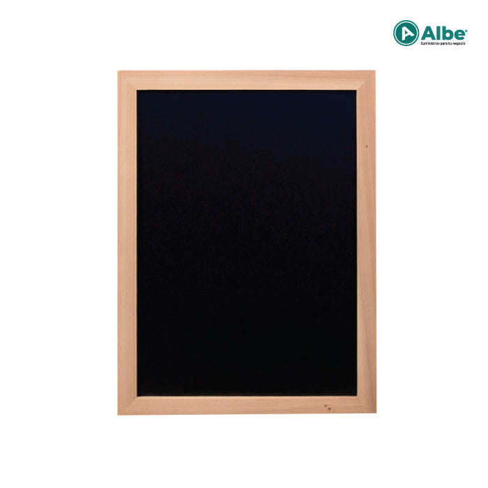 Pizarra Teca c/ Marco de Madera 60x80cm