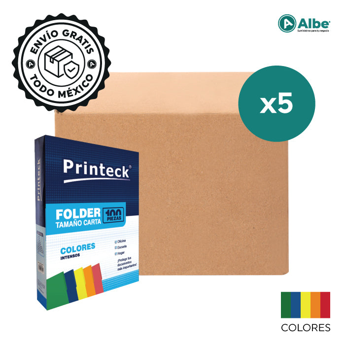 Folder T/ Carta Colores