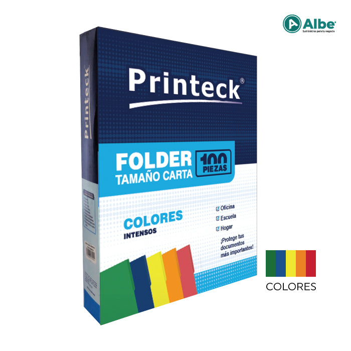 Folder T/ Carta Colores